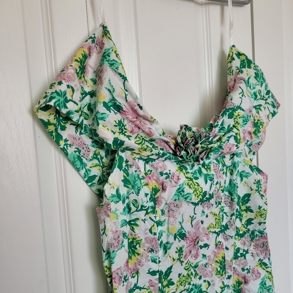 Vintage Combinations 100% Cotton Floral Dress - Picture 10 of 10